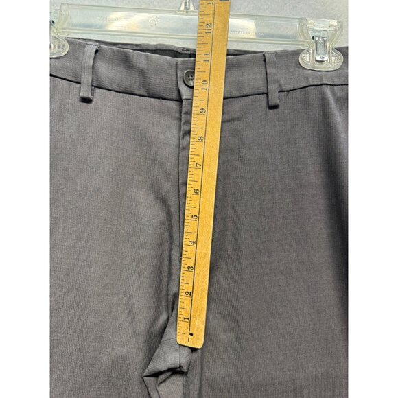 Van Heusen Mens Gray Dress Pants Size 32/30 Polyester & Rayon Blend - Picture 6 of 10